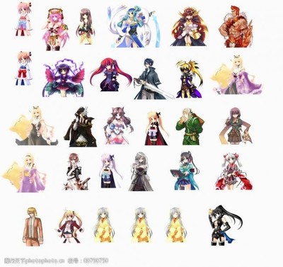 动漫游戏人物 从概念到屏幕——动漫游戏开发中的角色塑造艺术